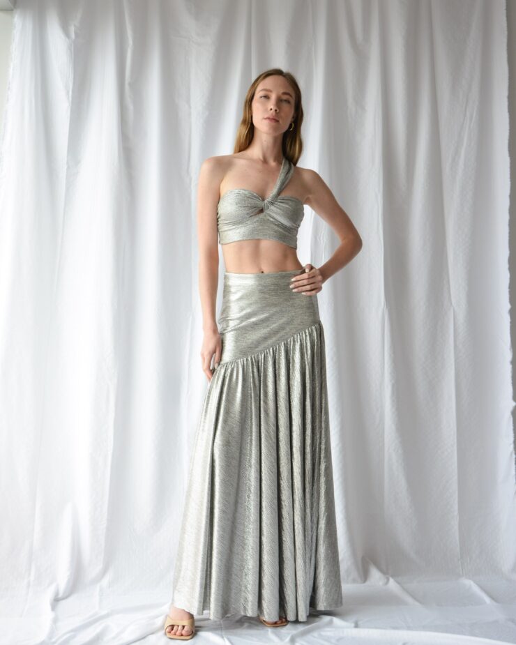 Gala Skirt Silver