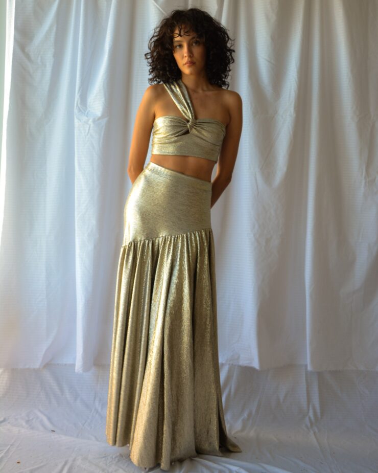 Gala Skirt Gold